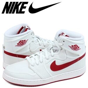 Nike Air Jordan 1 KO High OG I Retro Sail White Varsity Red 638471 102 Men's 10